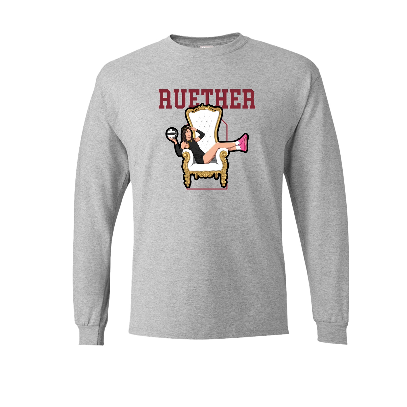 Long Sleeve Tee — Shirsey in Grey