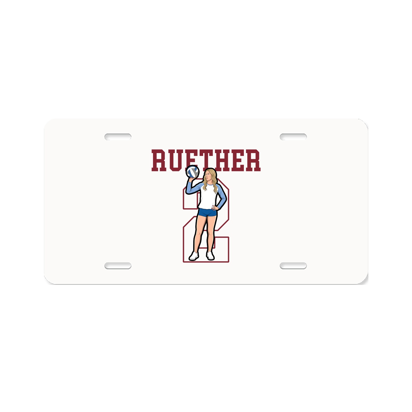 License Plate — Shirsey in Classic