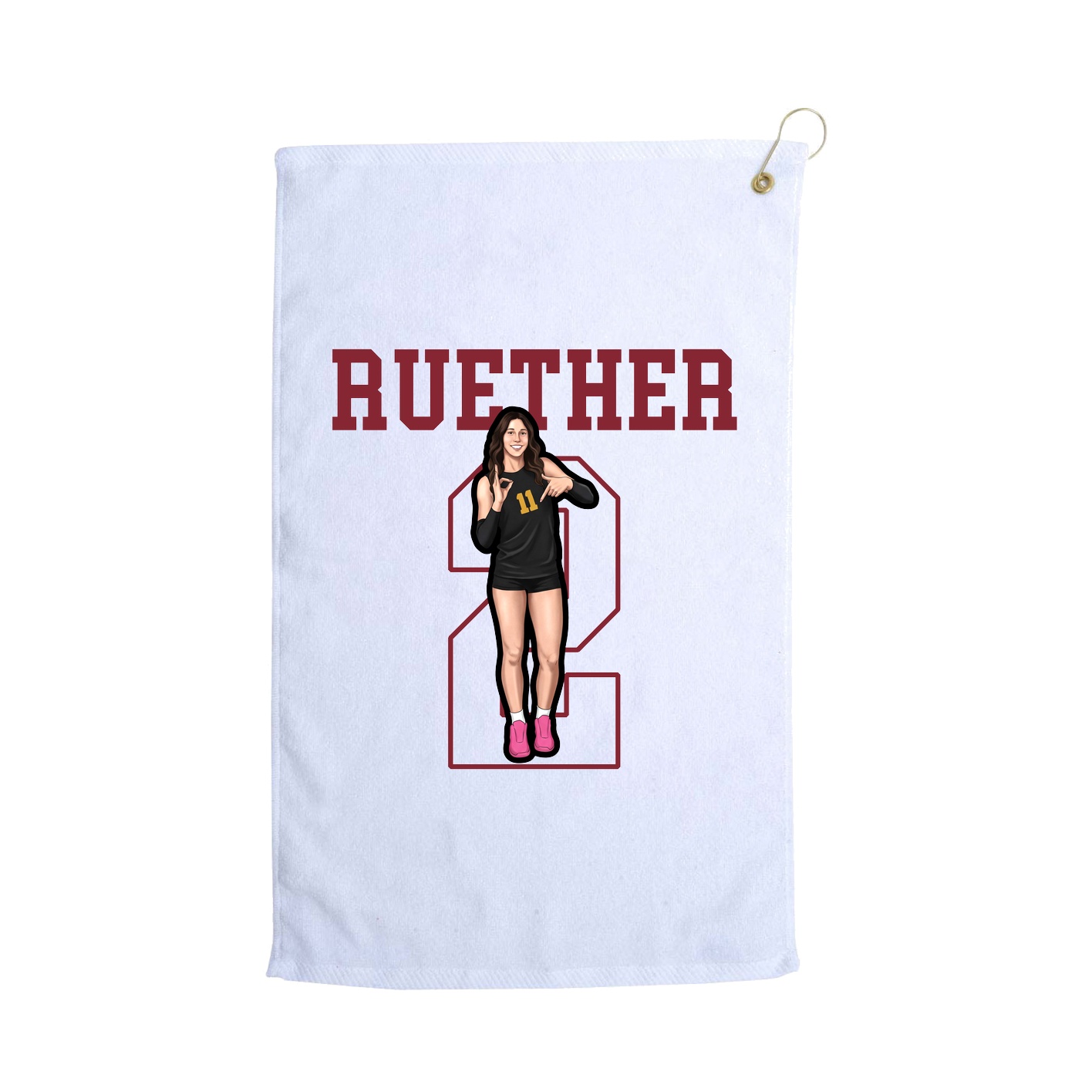 Terry Velour Golf Towel