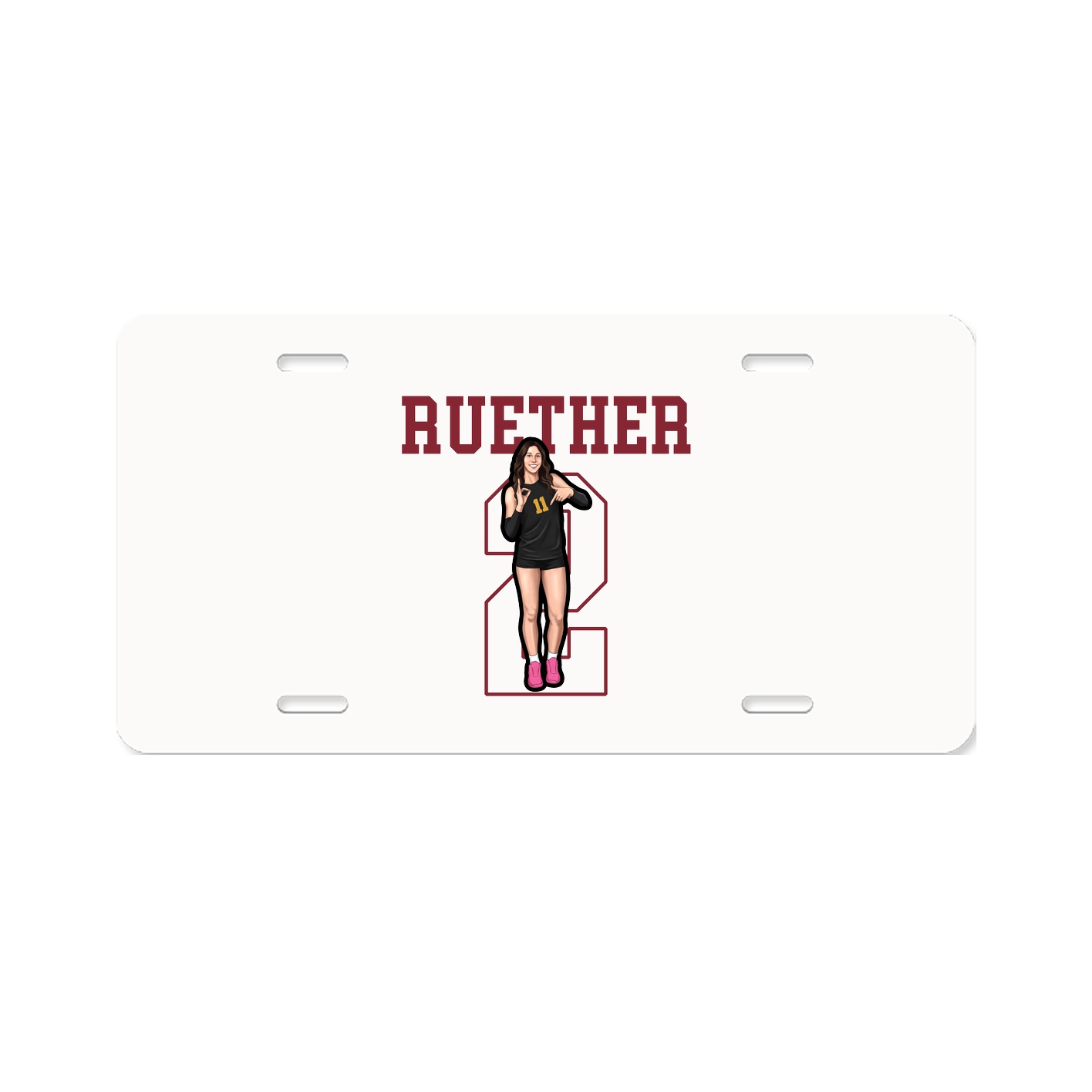 License Plate — Shirsey in Classic