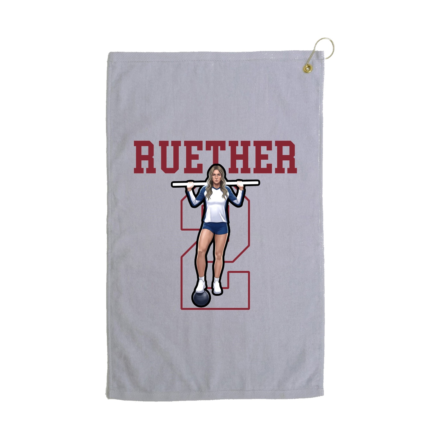 Golf Towel — Shirsey in Grey