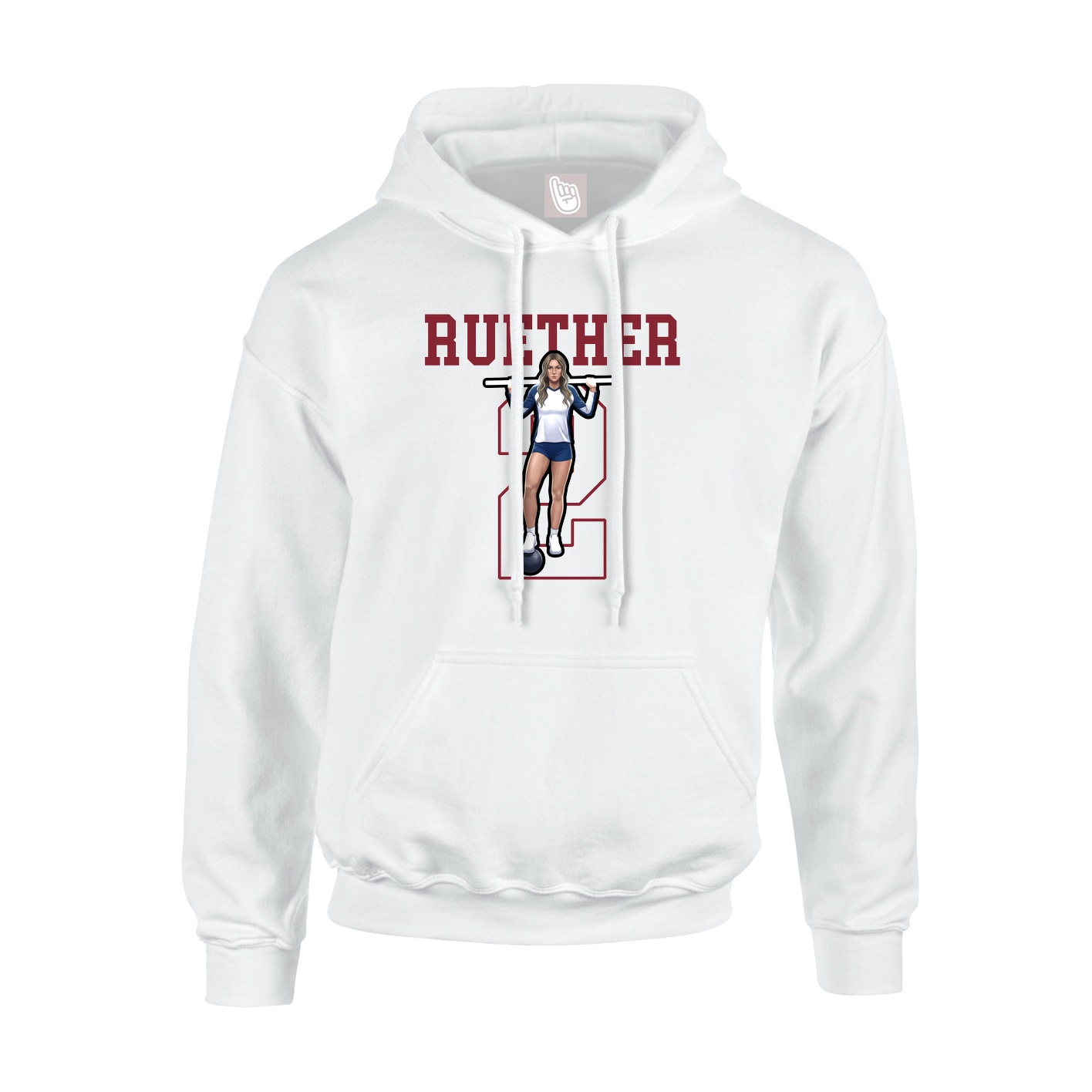 Youth Hoodie — Shirsey in White