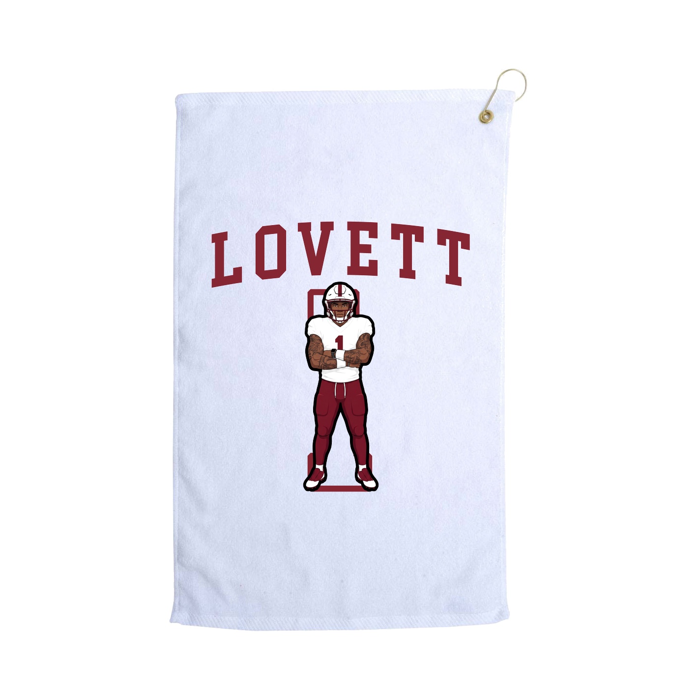 Golf Towel — Shirsey in White