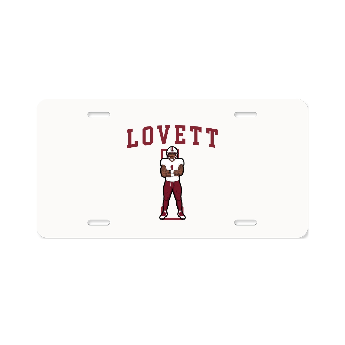 License Plate — Shirsey in Classic