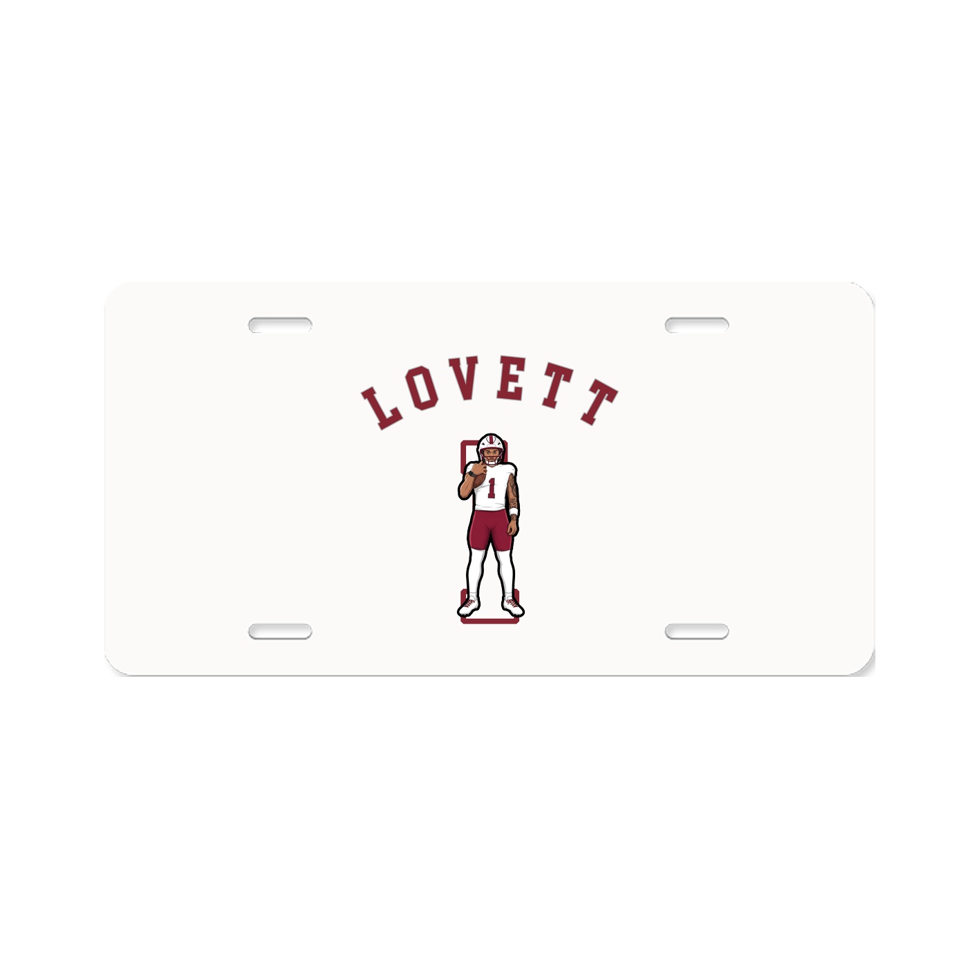 License Plate — Shirsey Arch in Classic