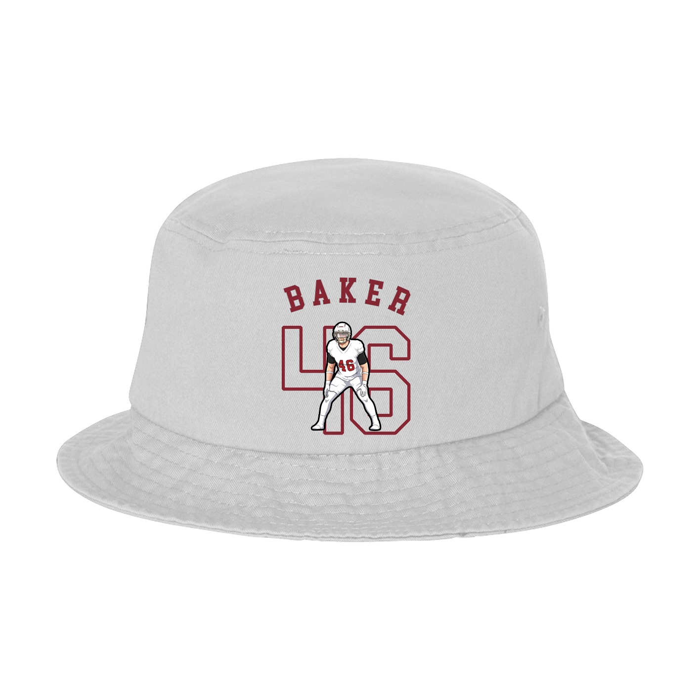 Bucket Cap — Shirsey Arch in White
