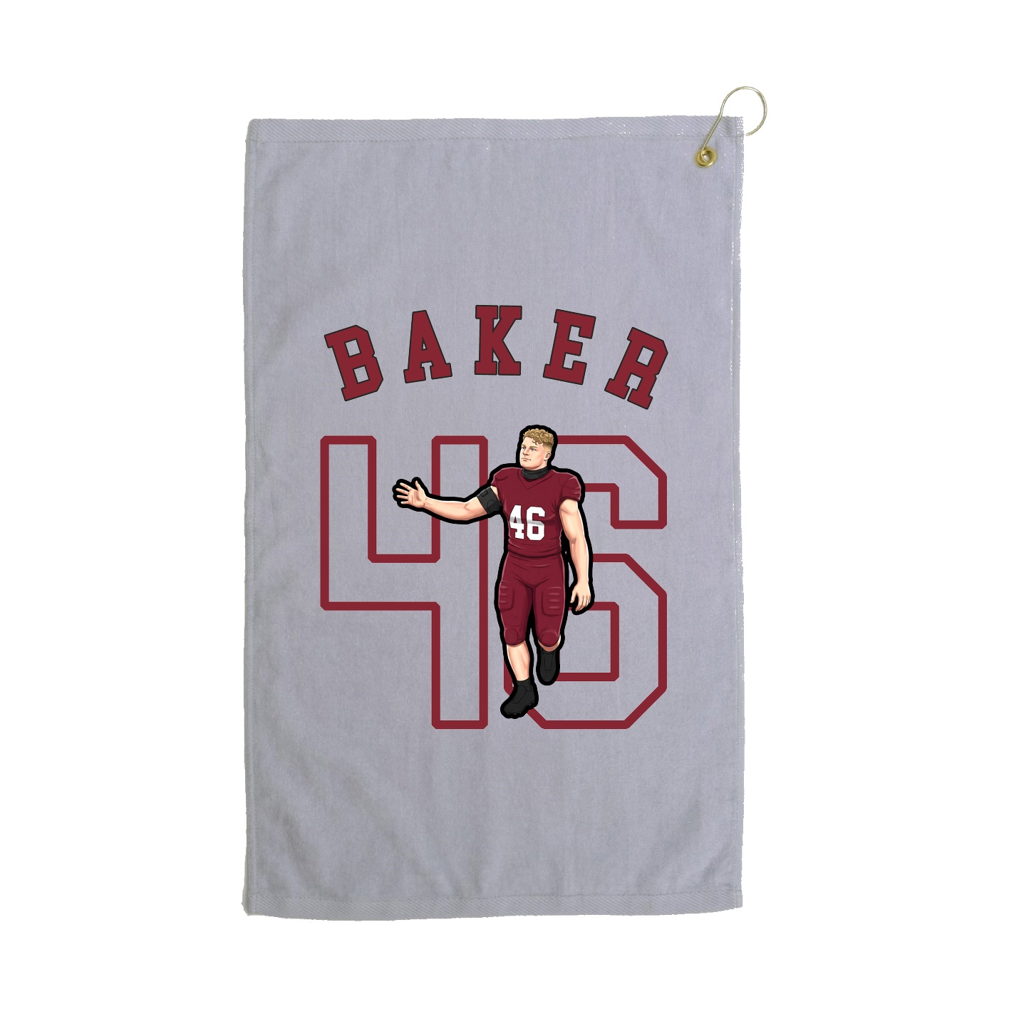 Golf Towel — Shirsey Arch in Grey