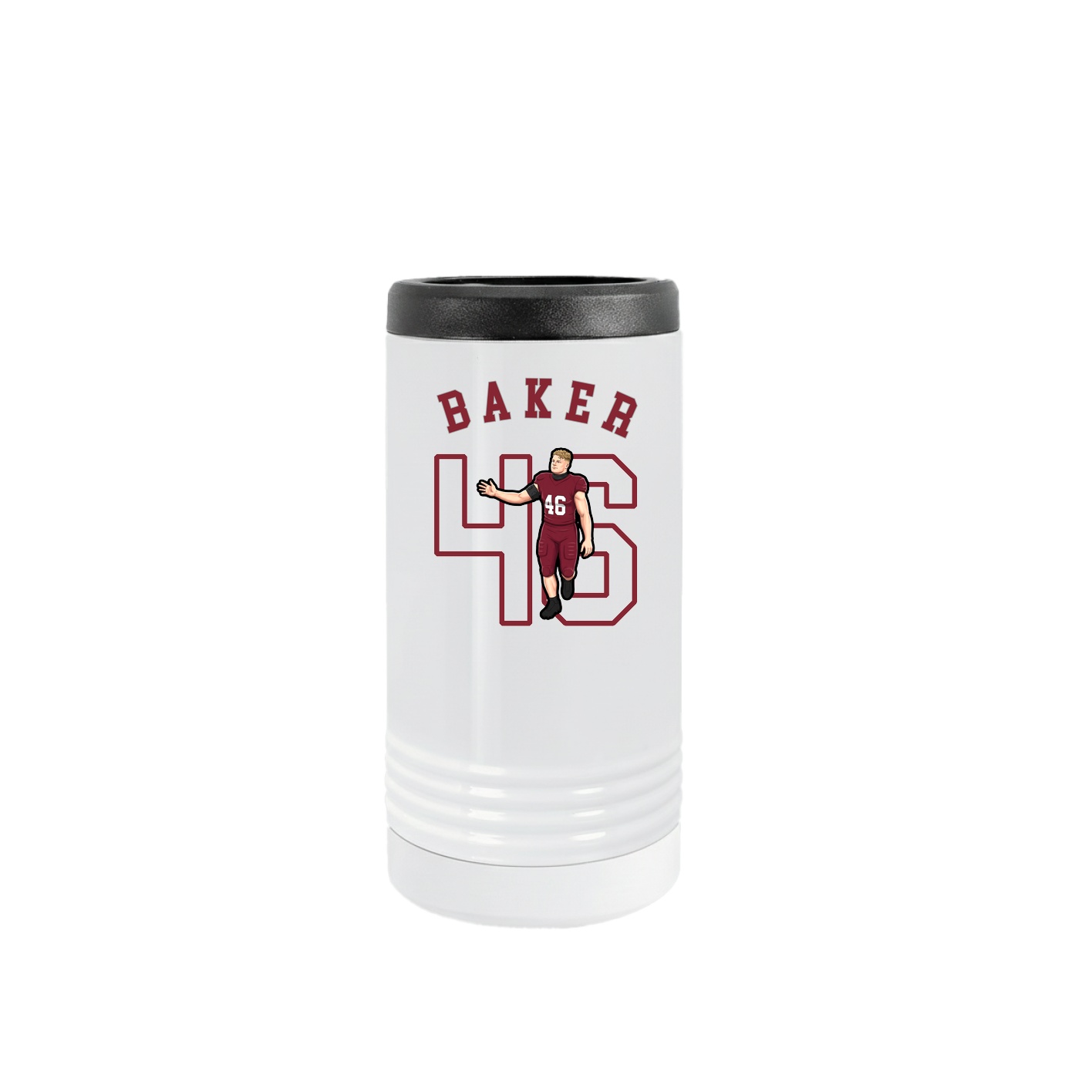 Slim Beverage Holder — Shirsey Arch in White
