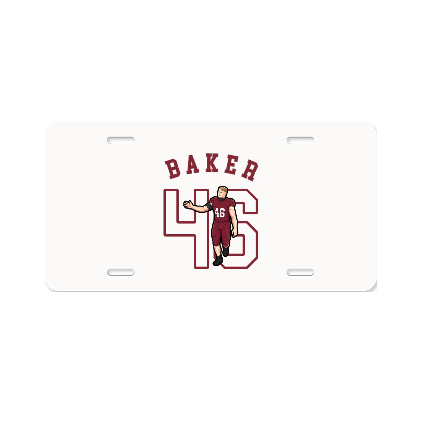 License Plate — Shirsey Arch in Classic
