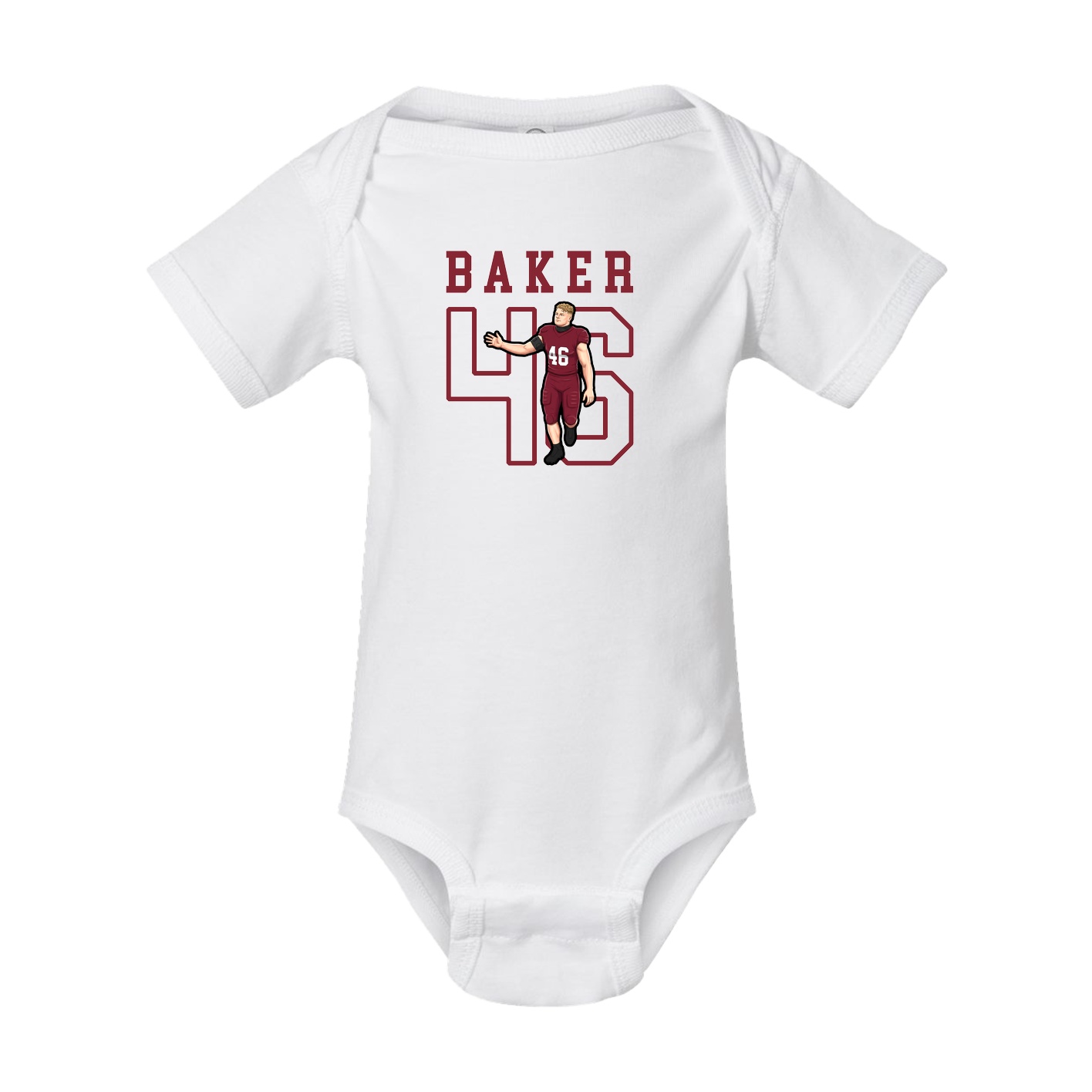 Baby Onesie — Shirsey in White