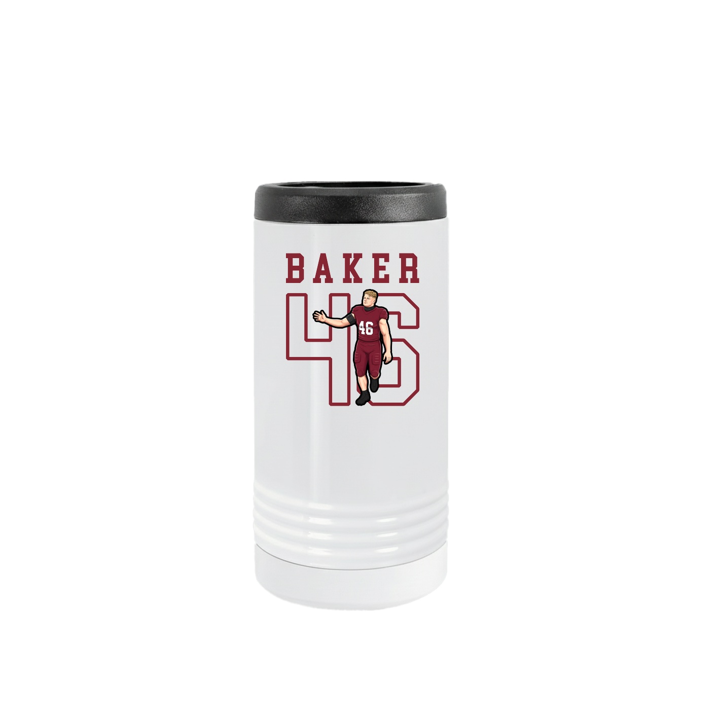 Slim Beverage Holder — Shirsey in White