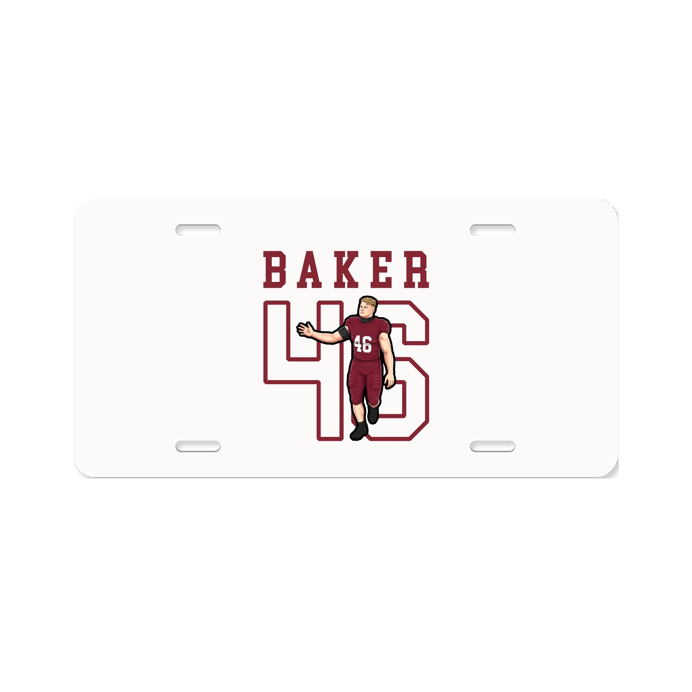 License Plate — Shirsey in Classic
