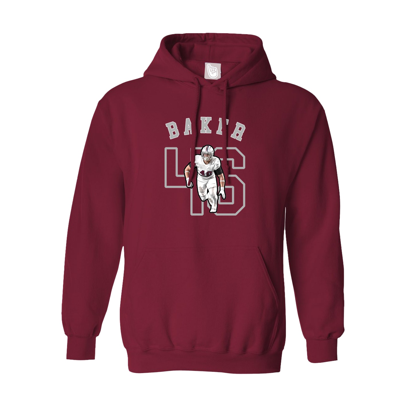 Hoodie — Shirsey Arch in Cardinal