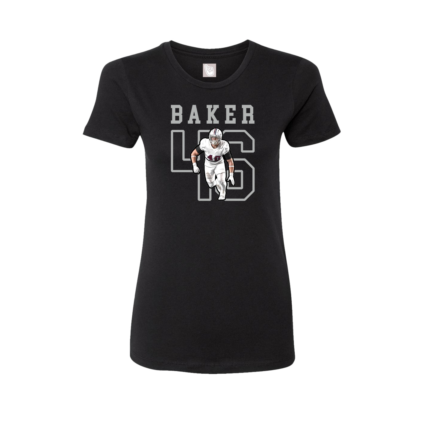 Fitted Women's Tee — Shirsey in Black