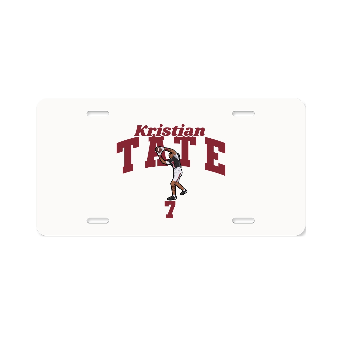 License Plate — Signature Arch in Classic