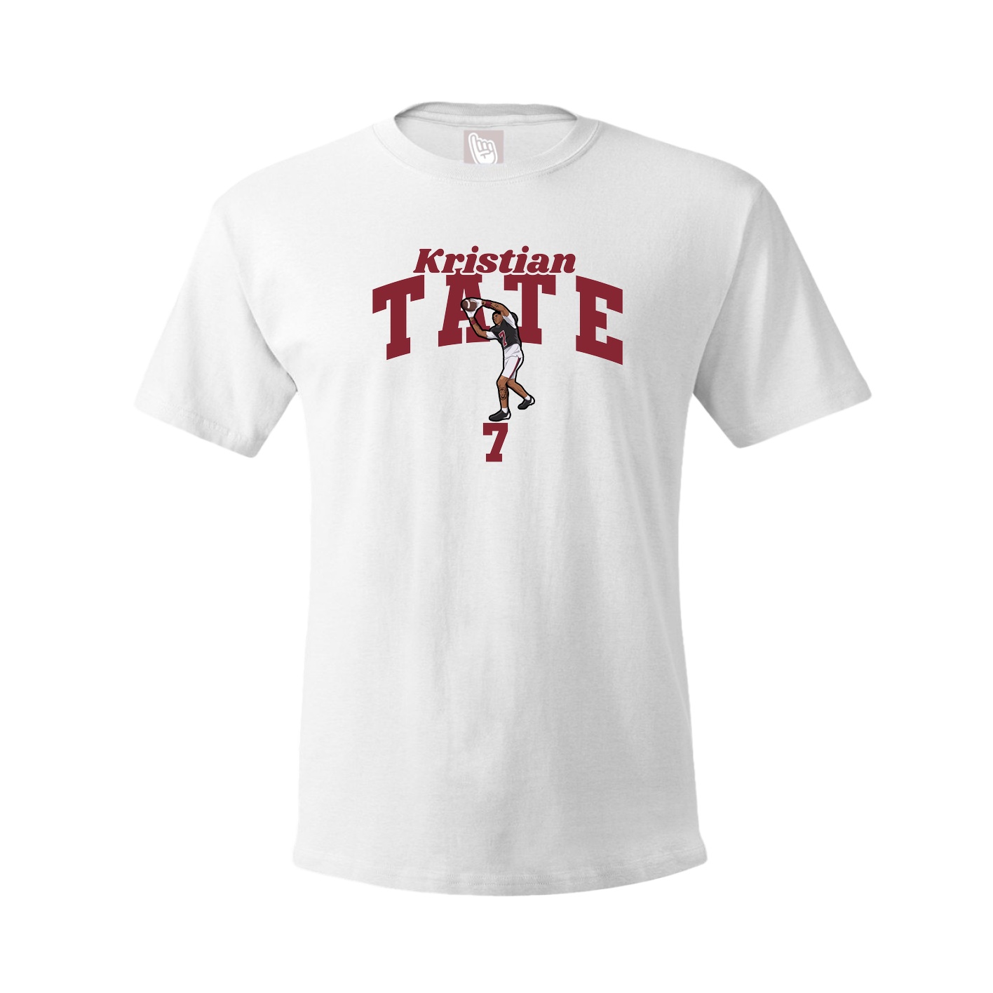 Youth Tee — Signature Arch in White