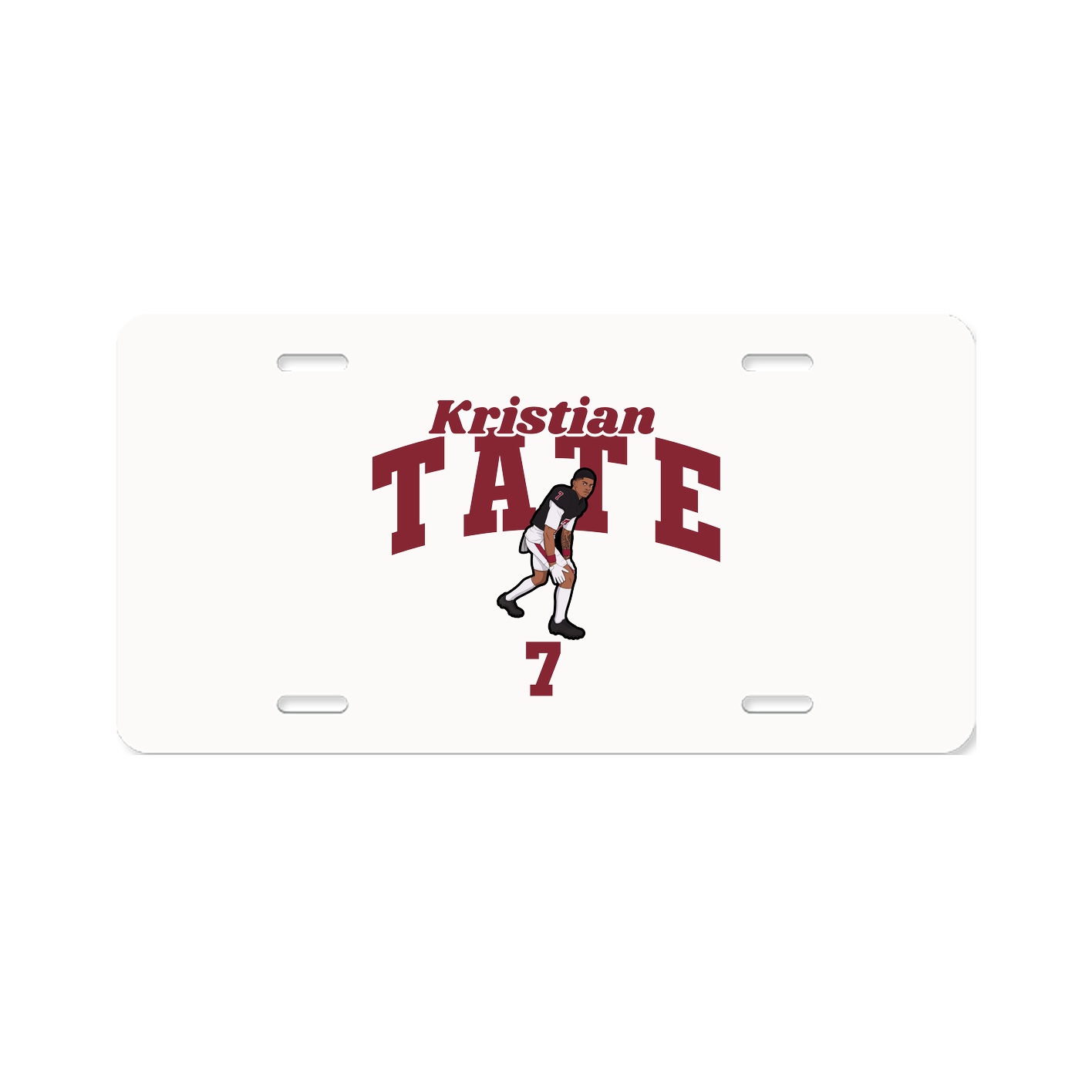 License Plate — Signature Arch in Classic