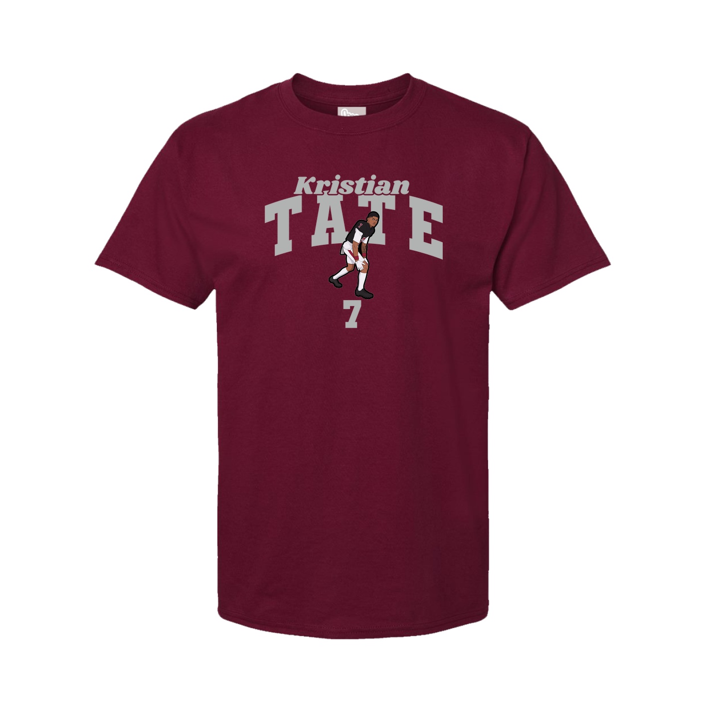 Youth Tee — Signature Arch in Cardinal