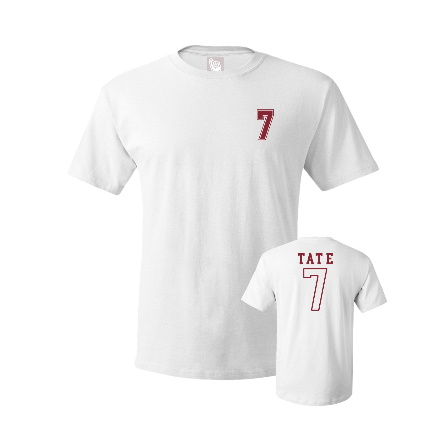 Tee — Chest Back in White