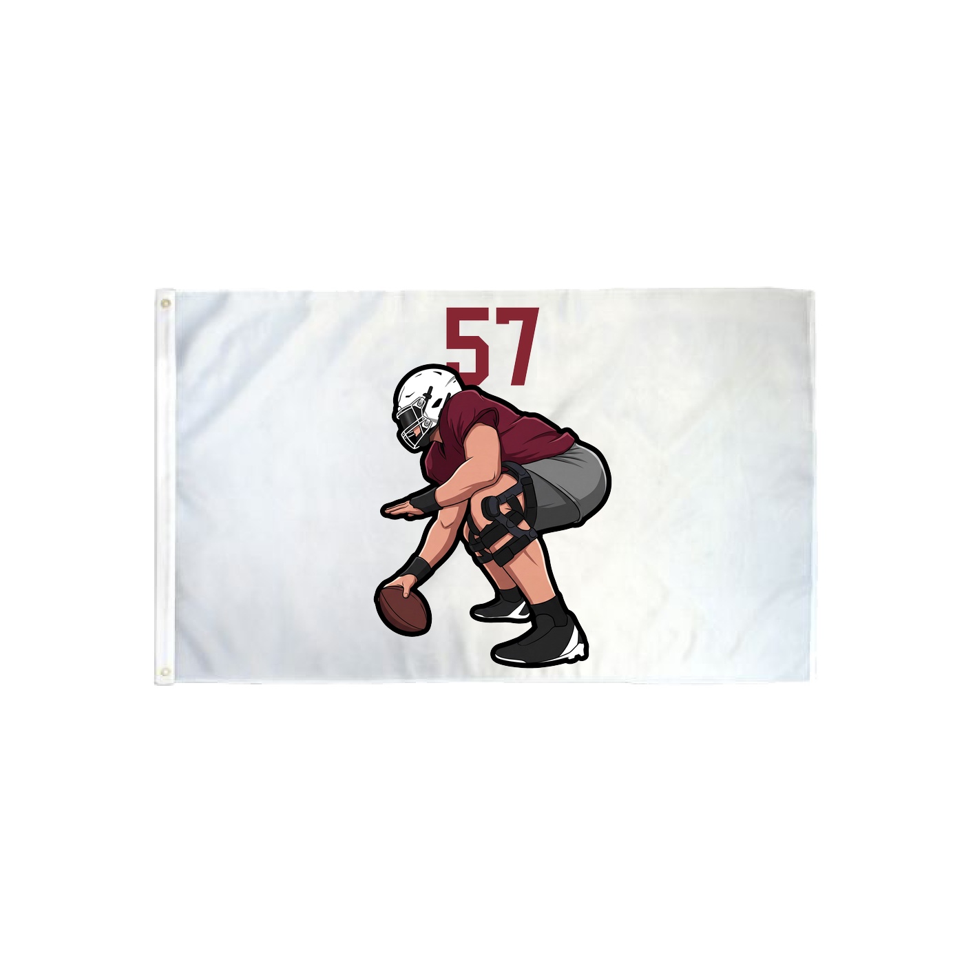 3x5 Flag — Number Top in Classic