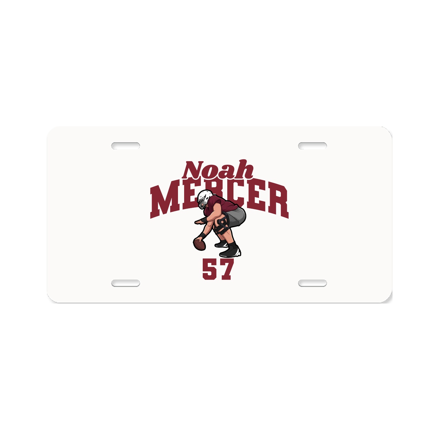 License Plate — Signature Arch in Classic