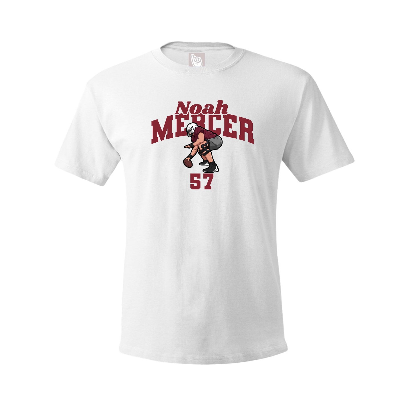 Tee — Signature Arch in White