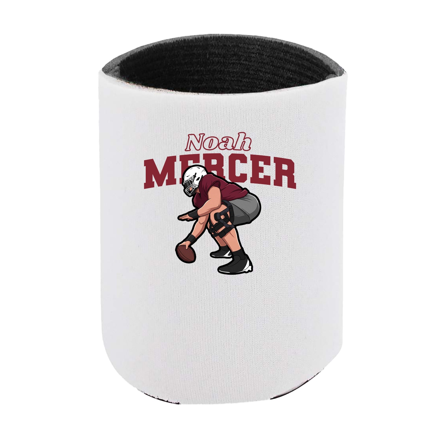 Can Holder — Name Arch in White