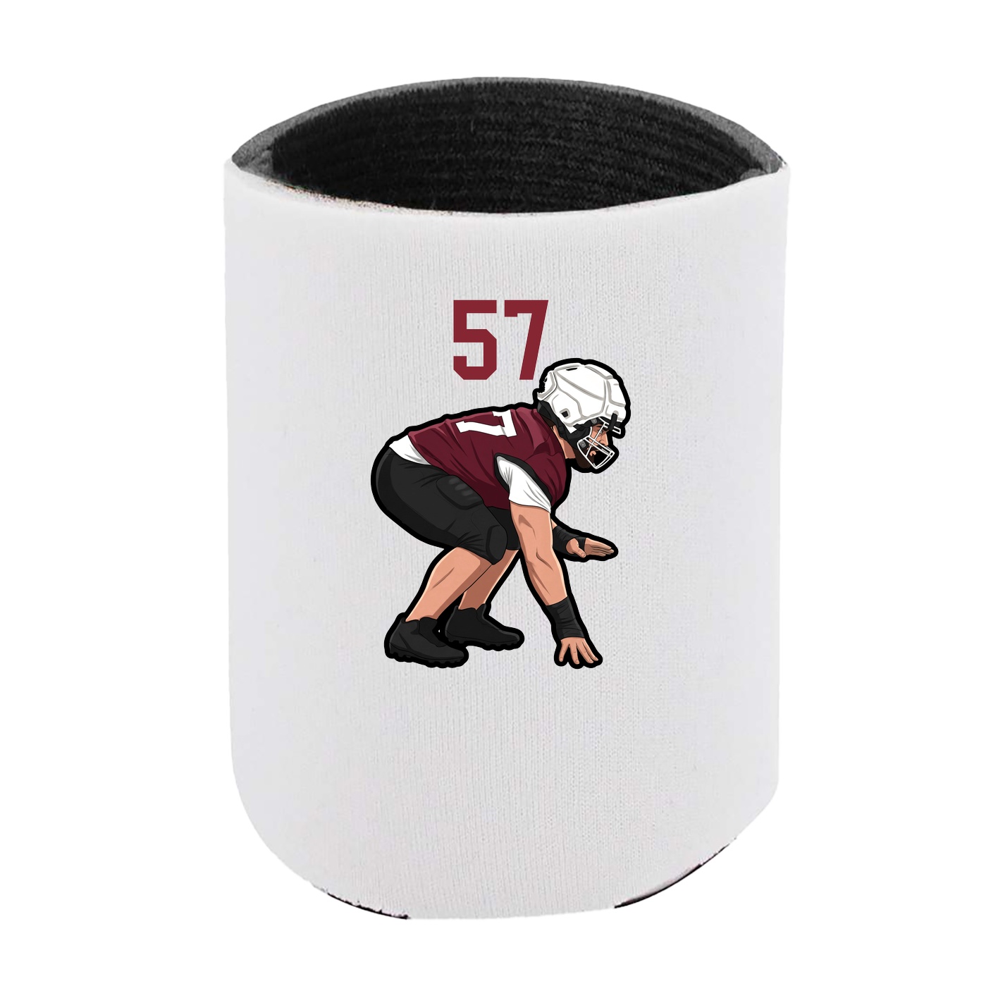 Can Holder — Number Top in White