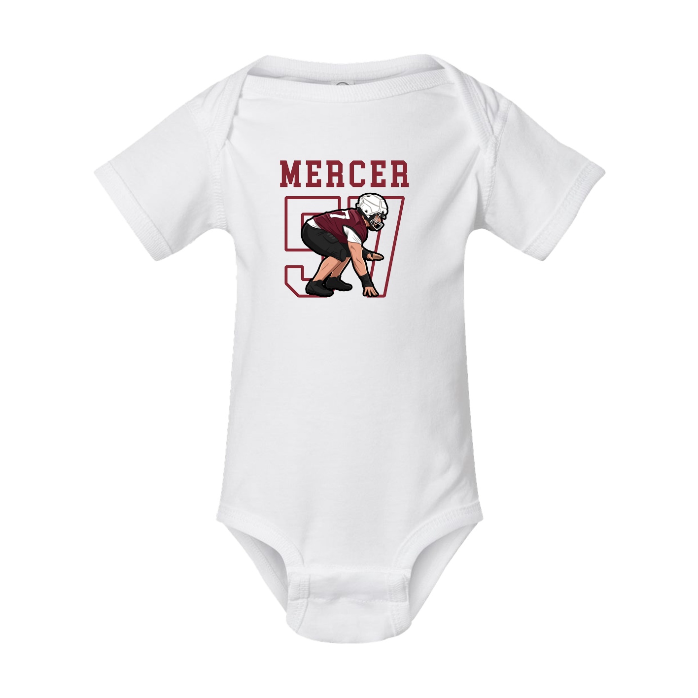 Baby Onesie — Shirsey in White