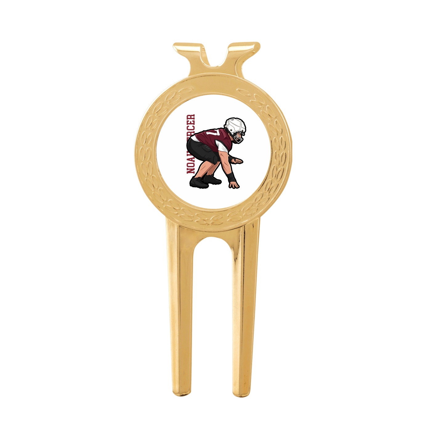 Divot Tool with Ball Marker — Name Vertical in Classic