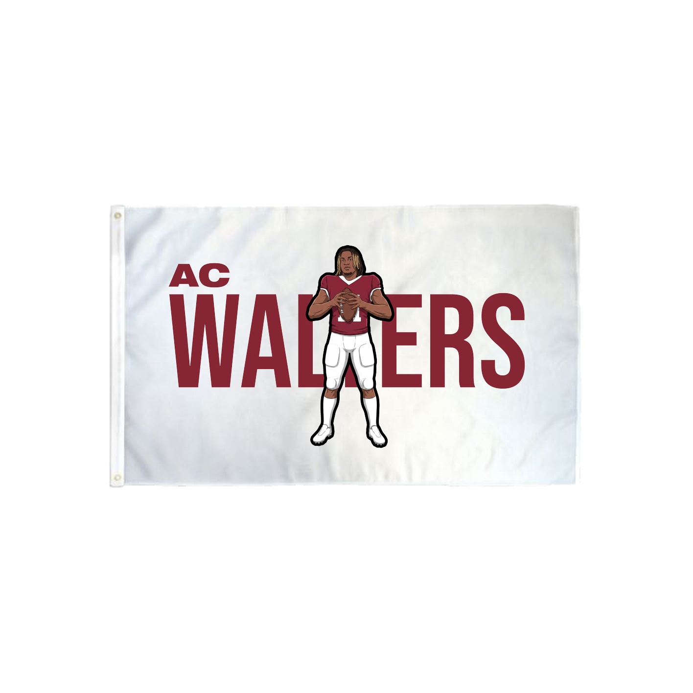 3x5 Flag — Player Name in Classic