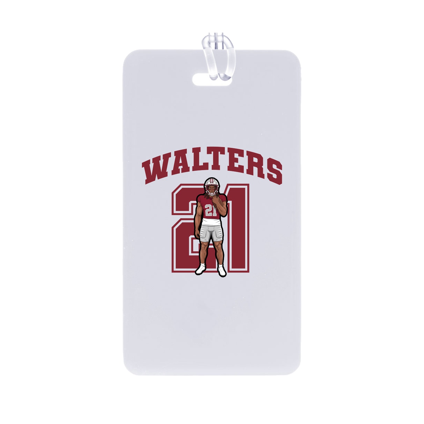 Bag Tag — Number in Classic