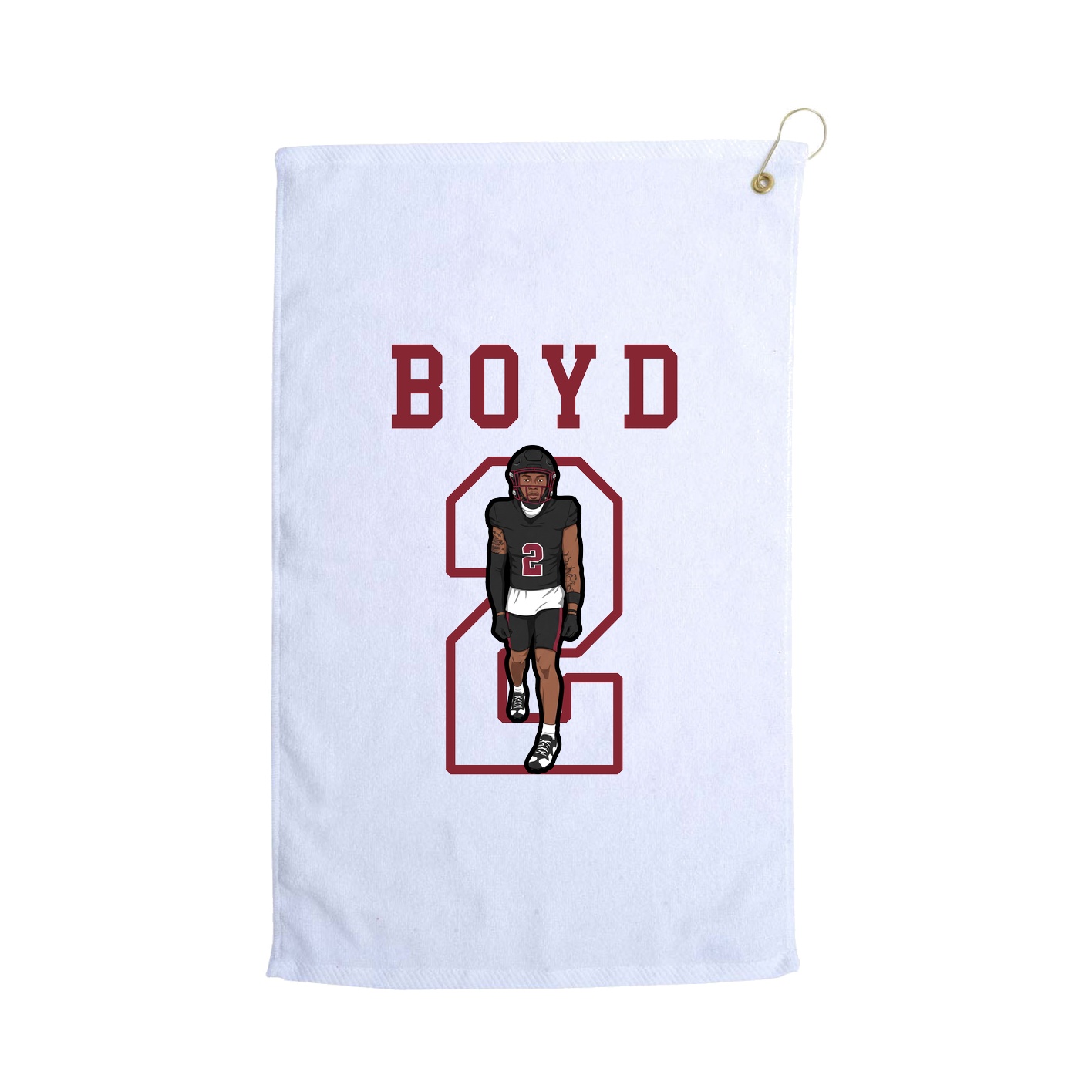 Golf Towel — Shirsey in White