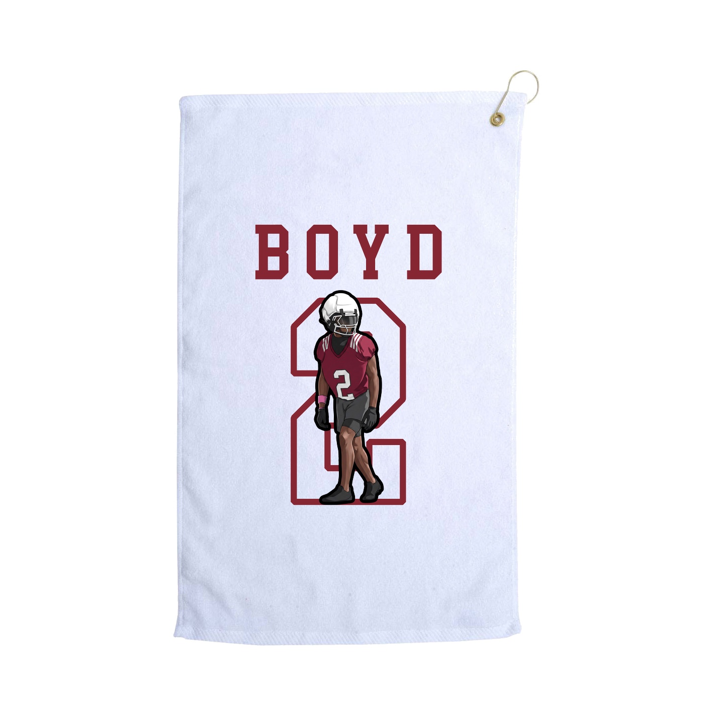 Golf Towel — Shirsey in White