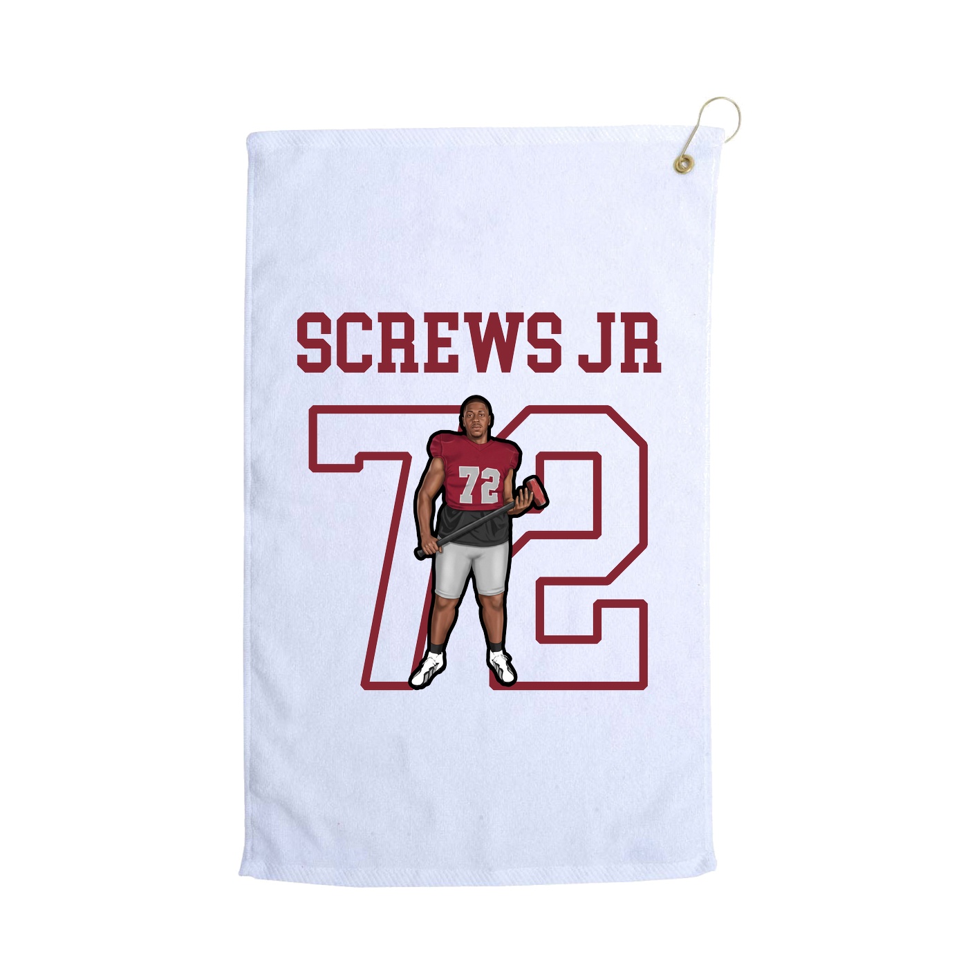 Golf Towel — Shirsey in White