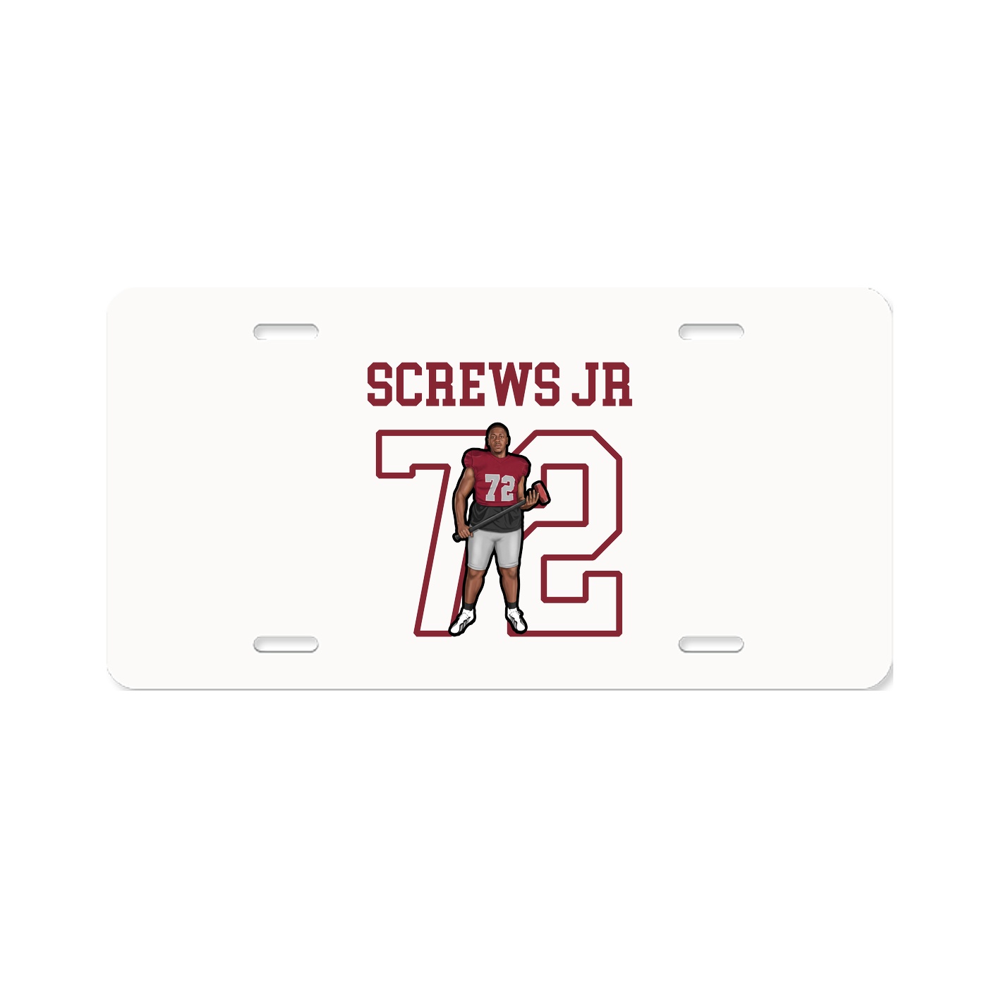 License Plate — Shirsey in Classic