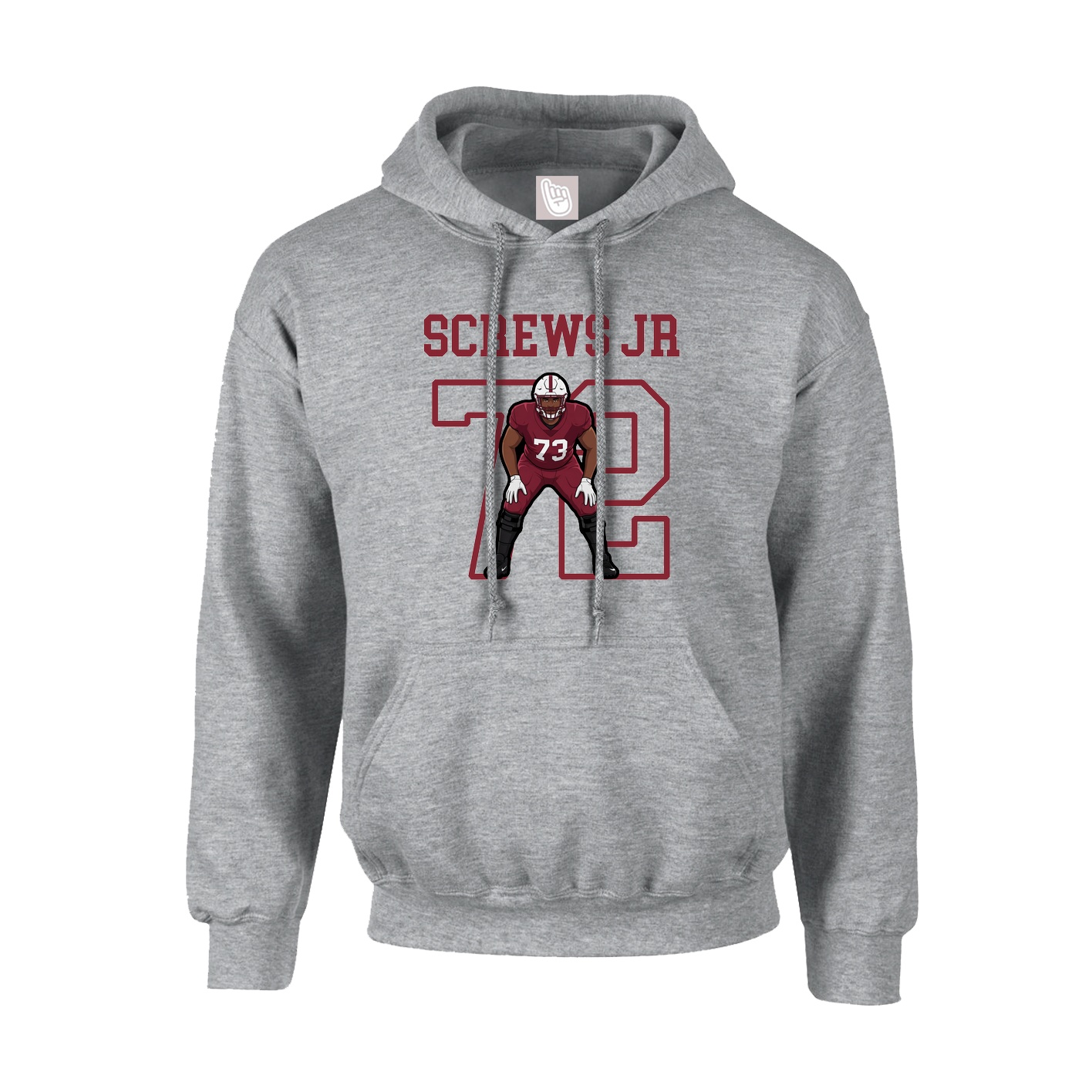Youth Hoodie — Shirsey in Grey