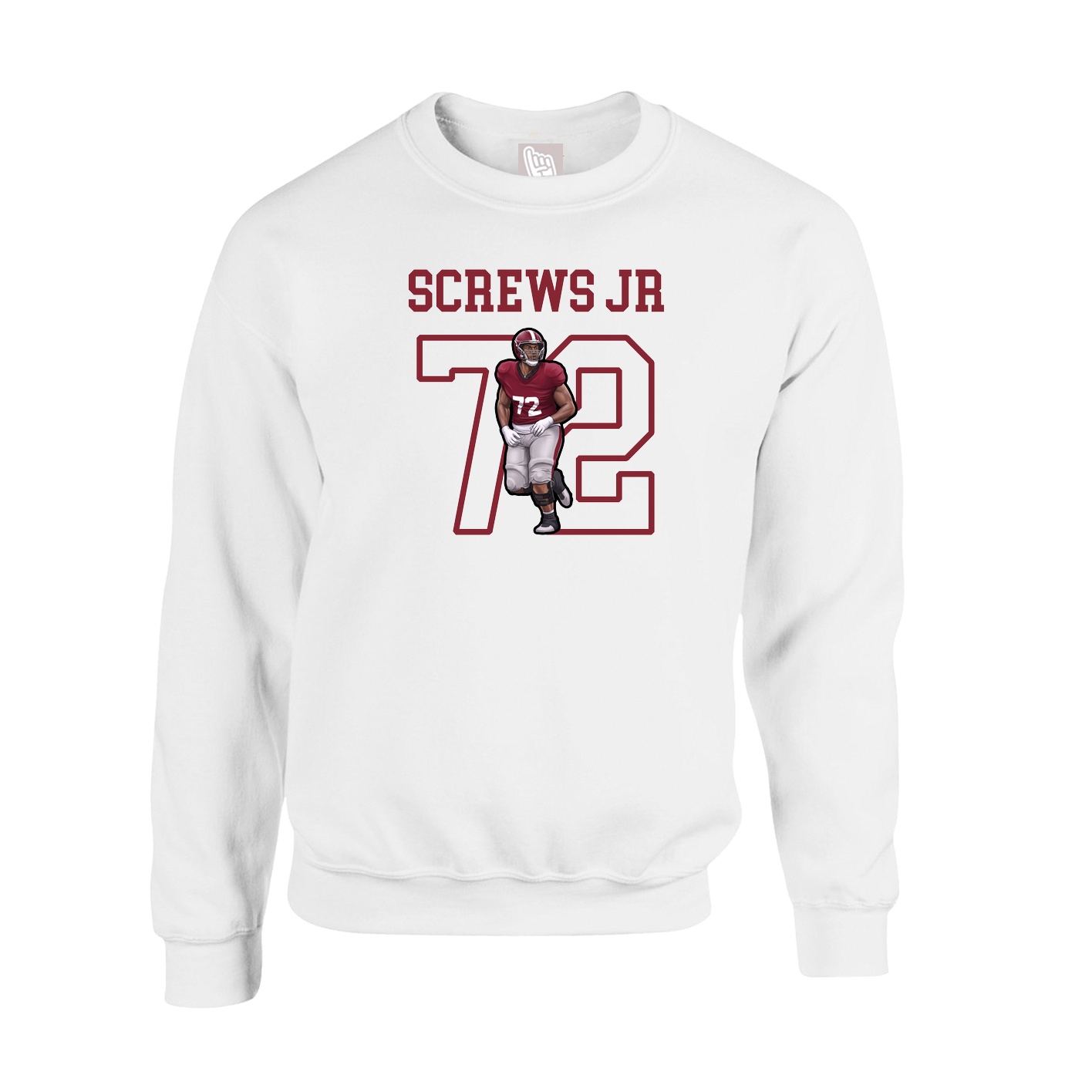 Fleece Crew — Shirsey in White