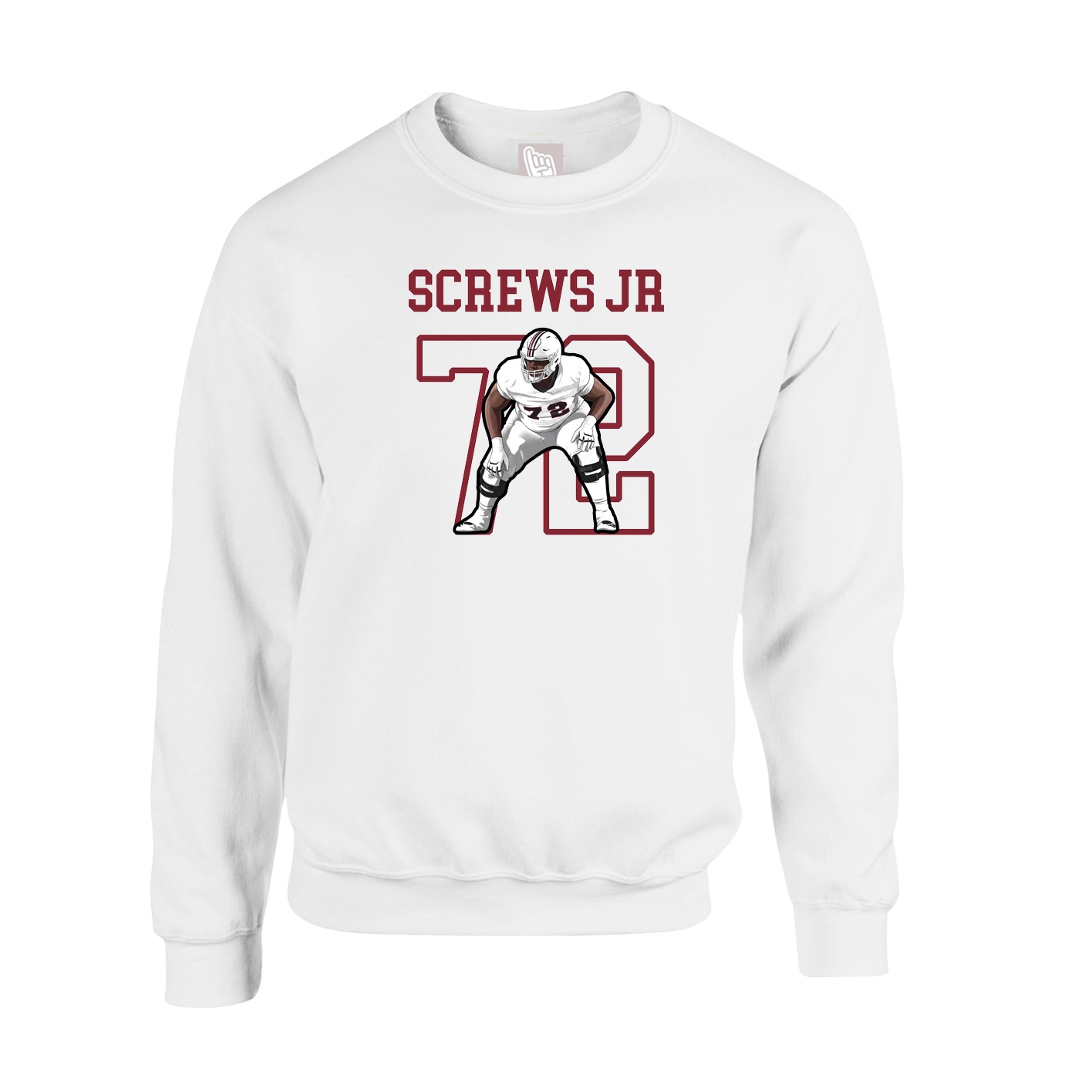 Fleece Crew — Shirsey in White
