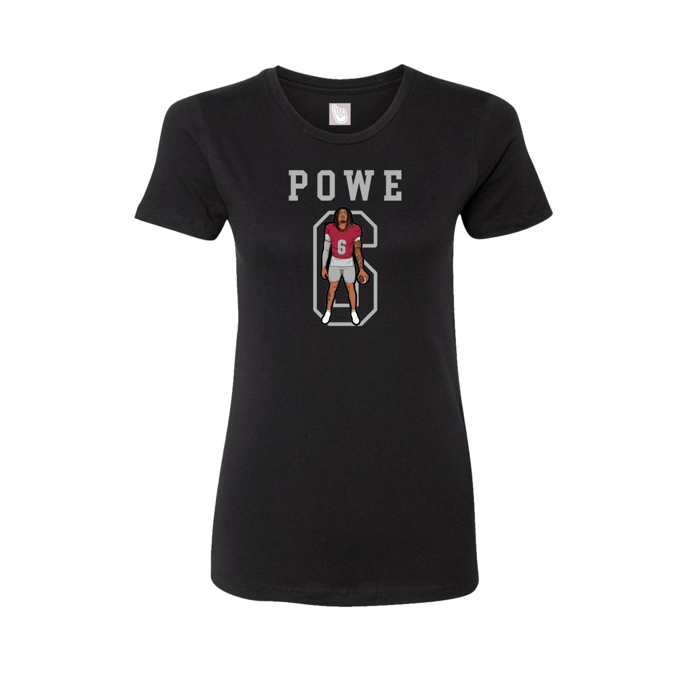 Fitted Women's Tee — Shirsey in Black