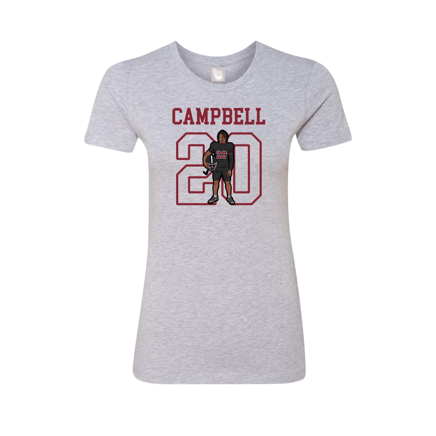 Fitted Women's Tee — Shirsey in Grey