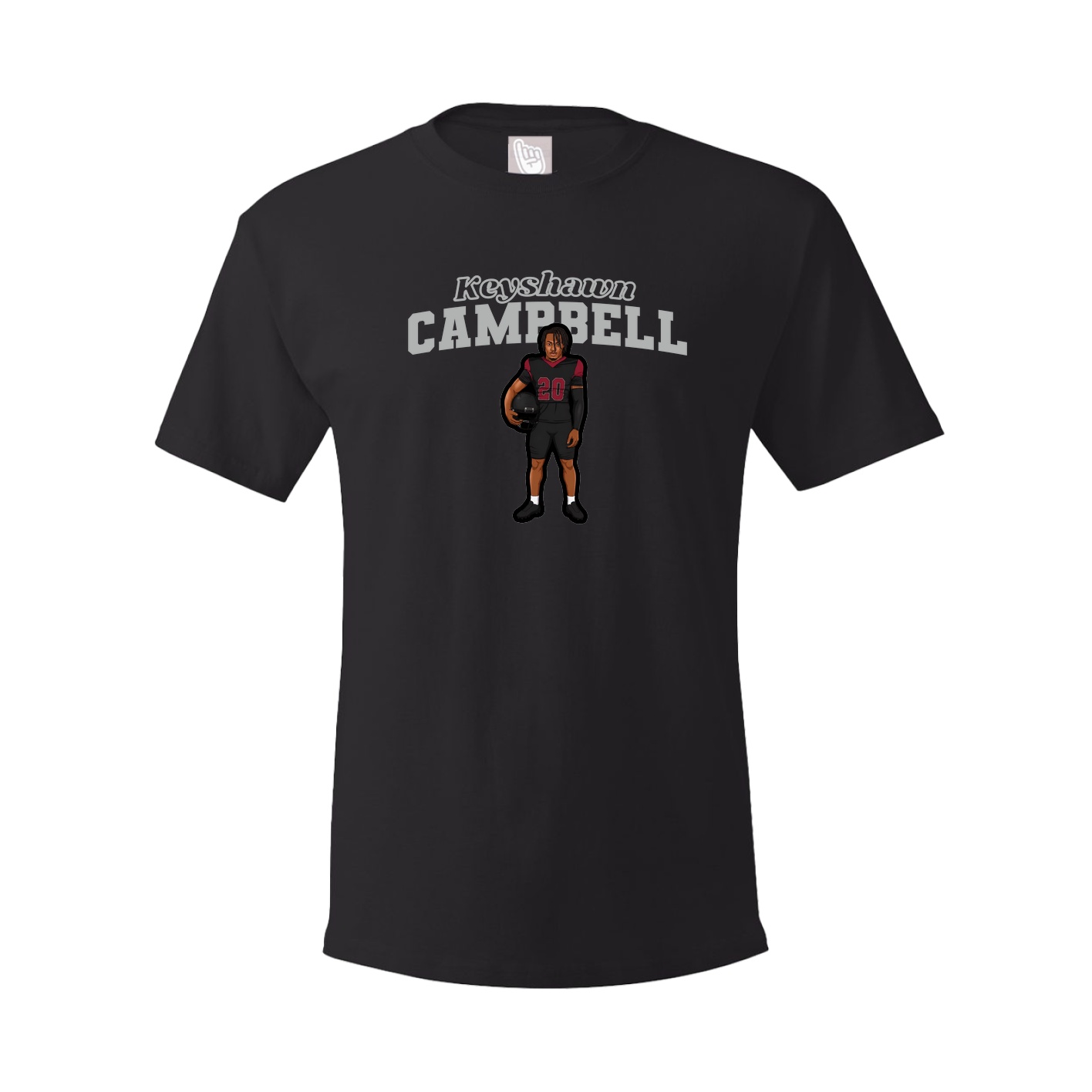 Tee — Name Arch in Black