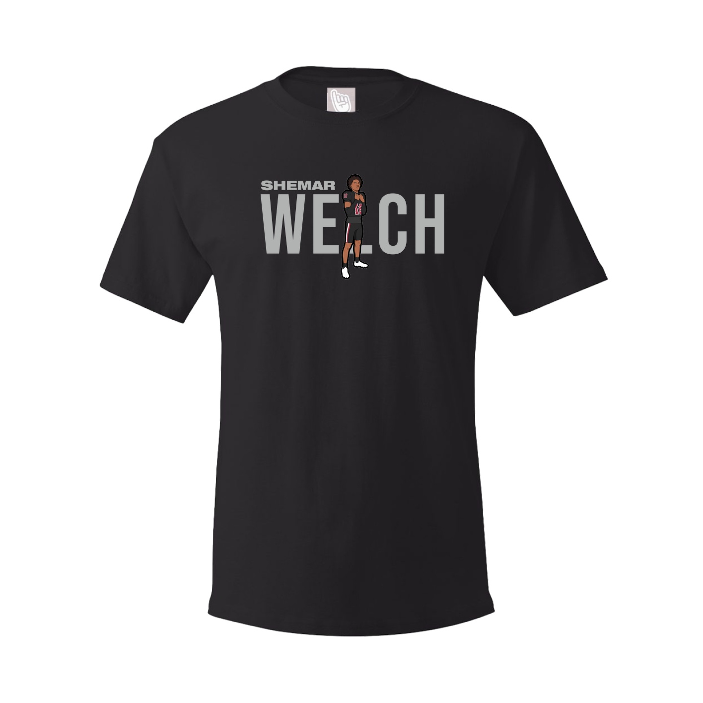 Tee — Player Name in Black