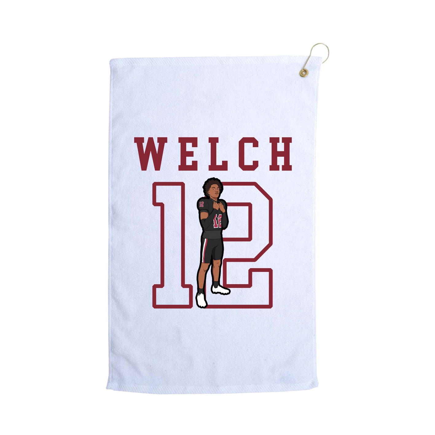 Golf Towel — Shirsey in White