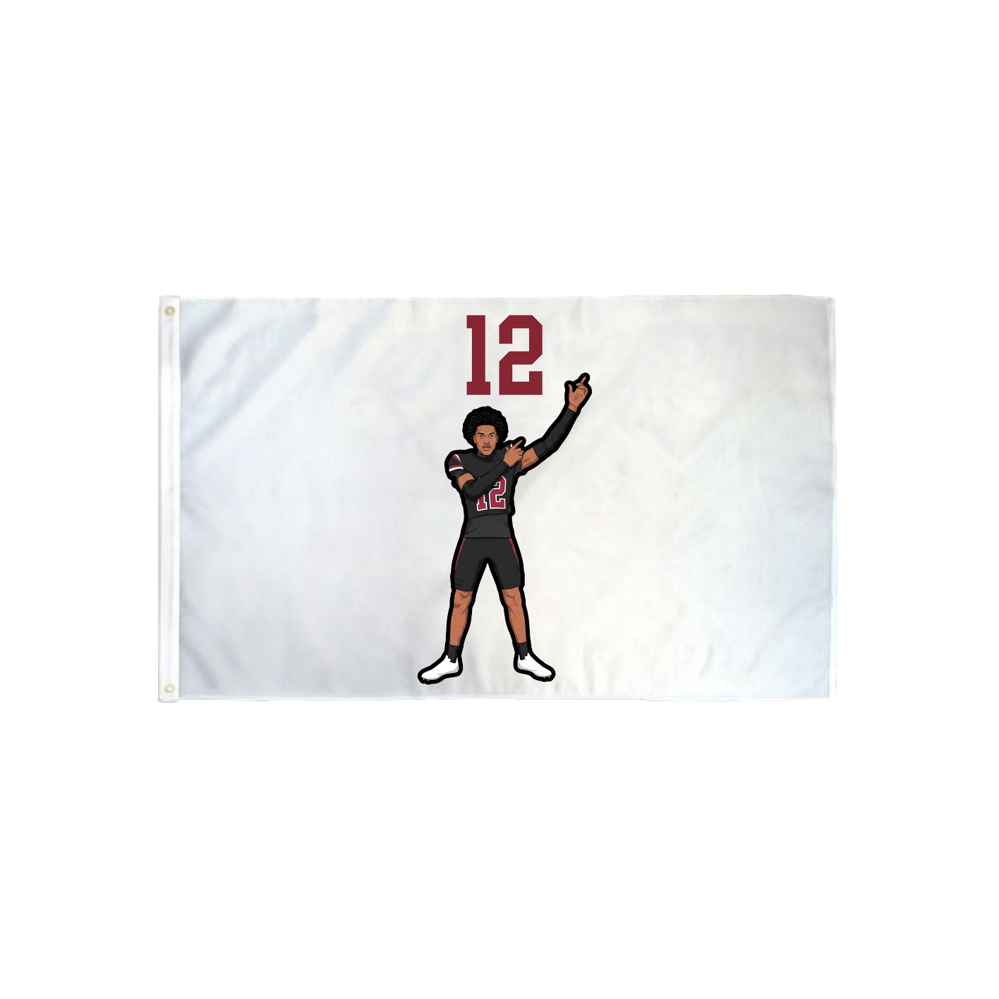 3x5 Flag — Number Top in Classic