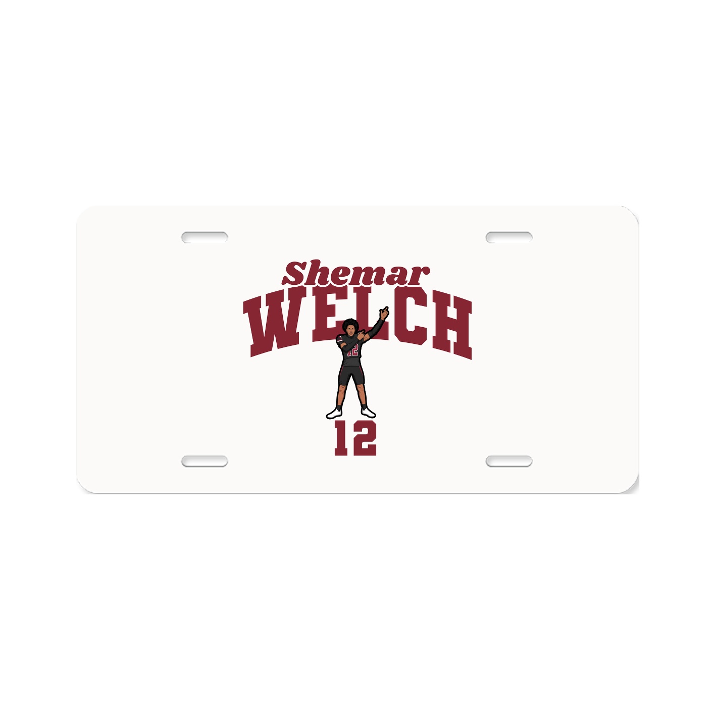License Plate — Signature Arch in Classic