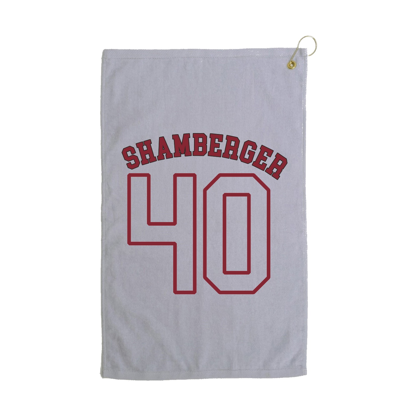 Golf Towel — Shirsey Arch in Grey
