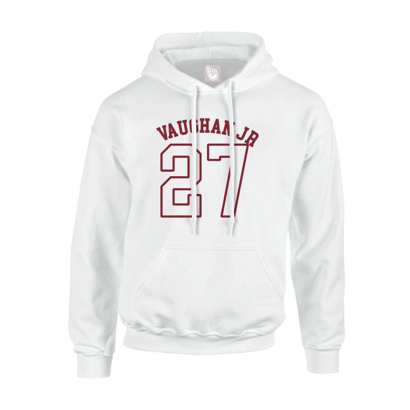 Hoodie — Shirsey Arch in White