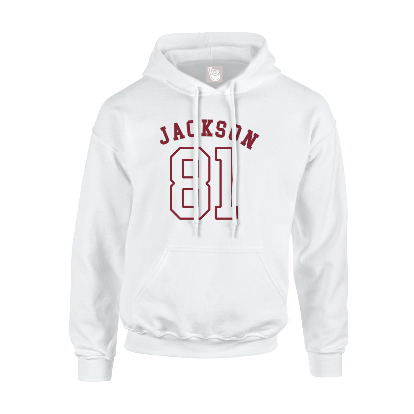 Hoodie — Shirsey Arch in White