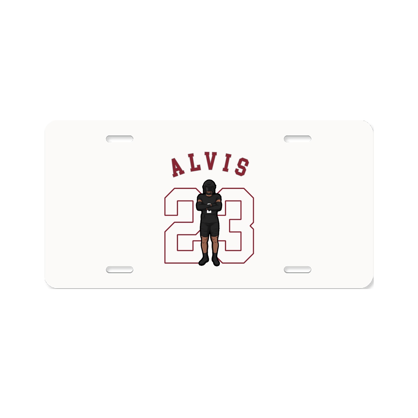 License Plate — Shirsey Arch in Classic